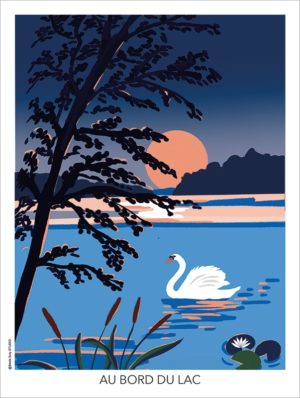 lac illustration digital de Beata Suty
