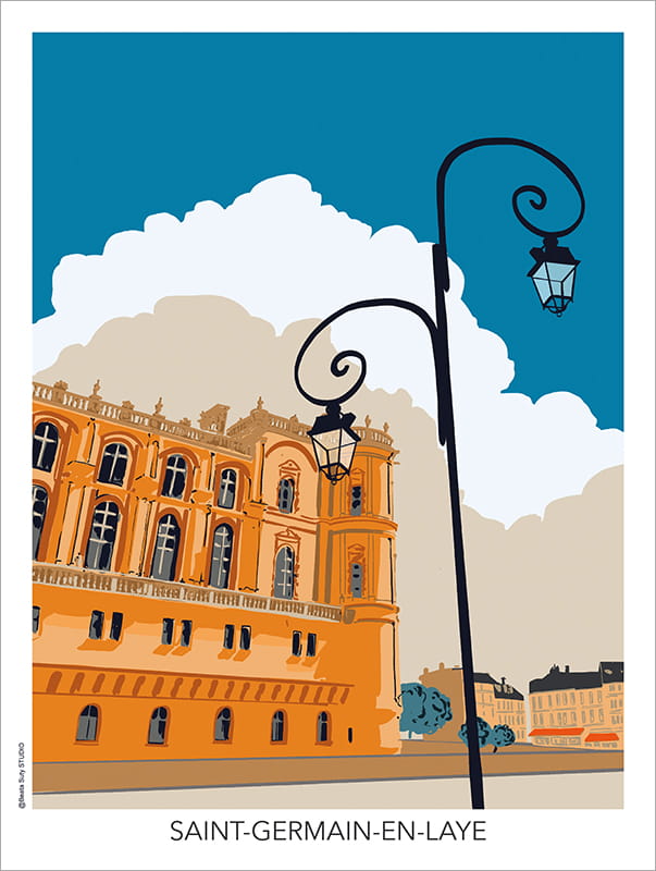 Affiche Château de Saint Germain
