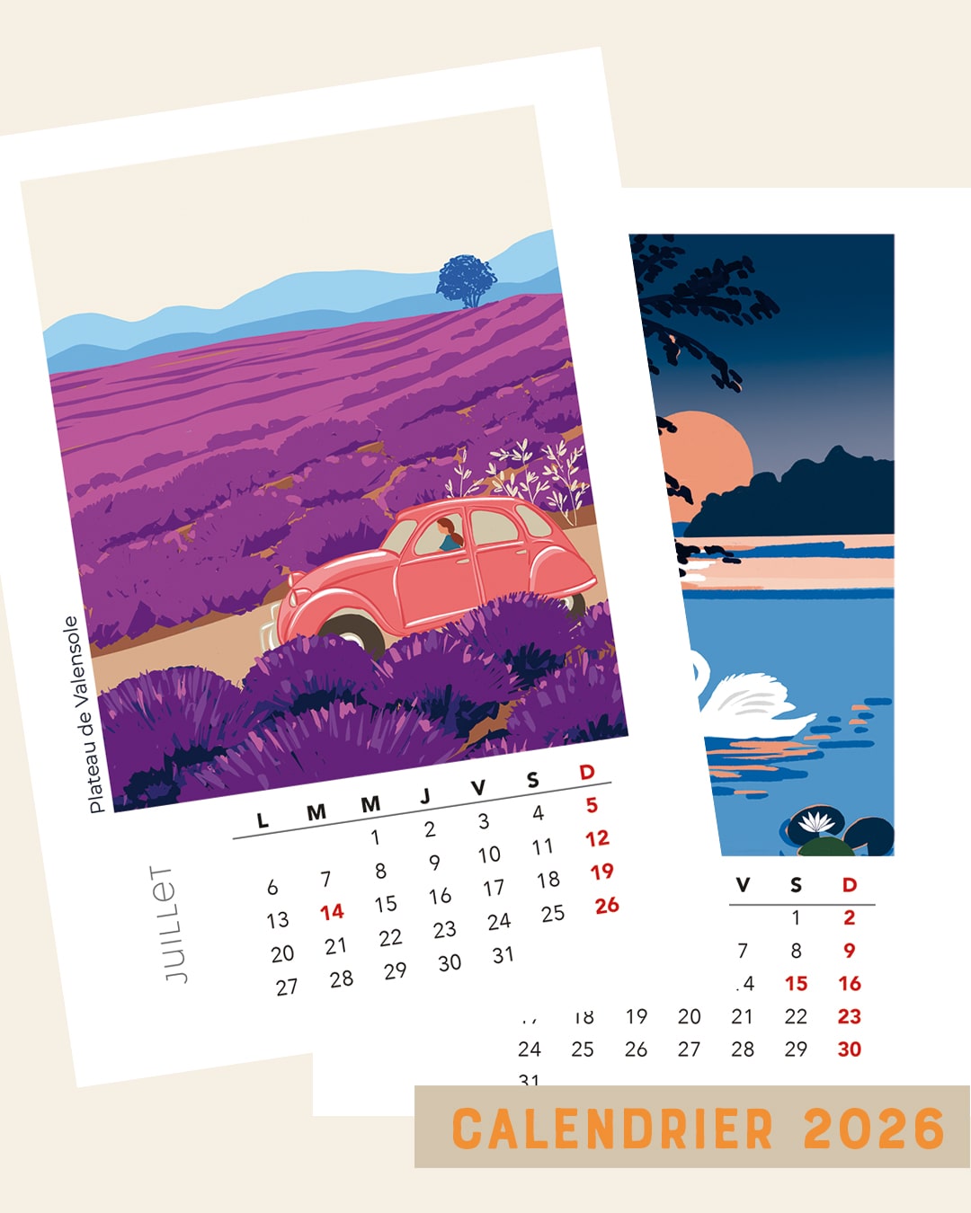 calendrier juillet 2026