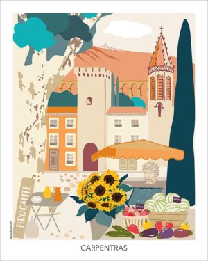 Affiche Carpentras