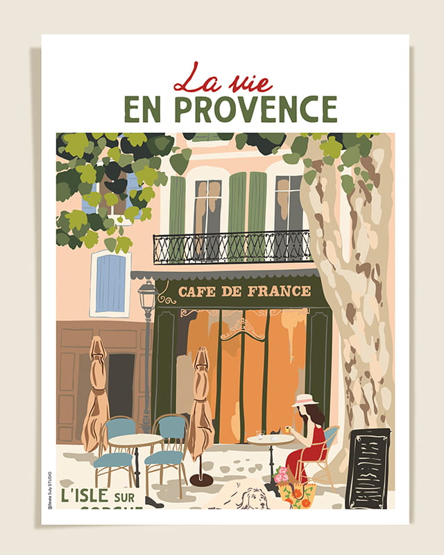 Affiche l'Isle sur la Sorgue